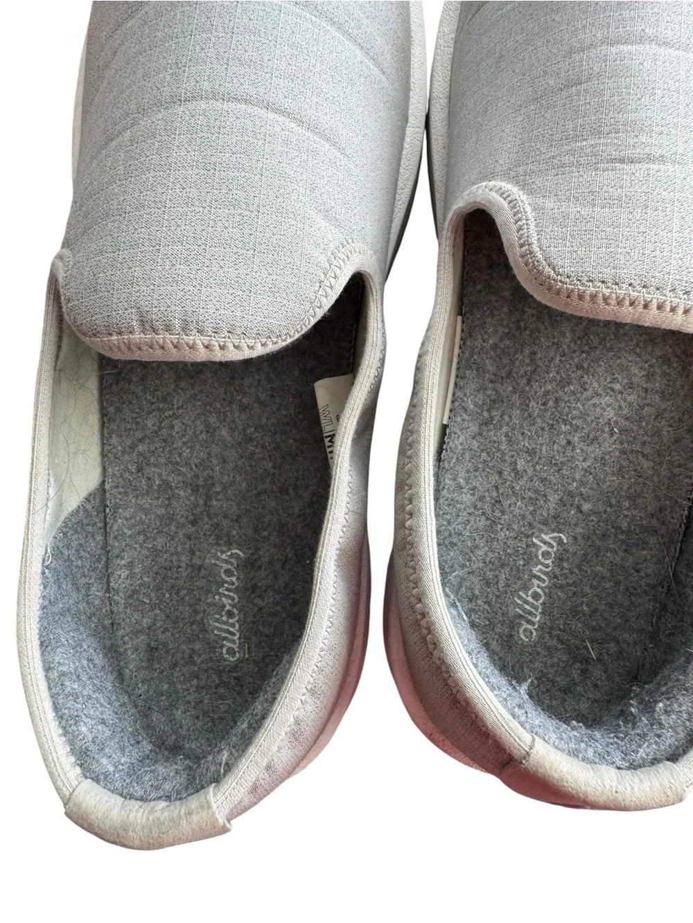 Allbirds Wool Lounger Slip-On Shoes Gray Merino Wool Comfort Men’s 11